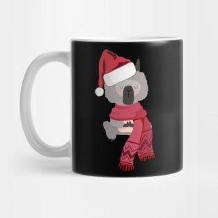 Fa la la llama funny christmas llama design Mug